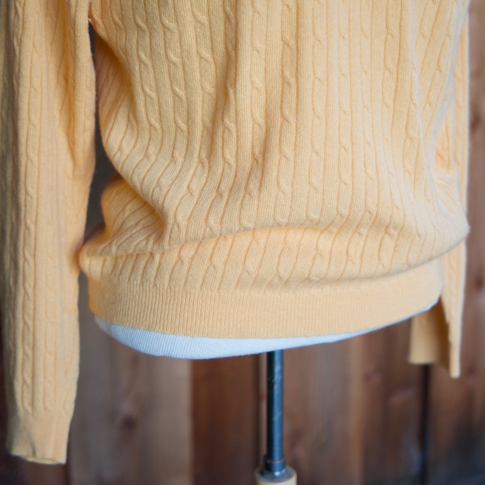 Clan Douglas 100% Cashmere Knit Turtleneck Sweater Made In Scotland Woman's L - Picture 4 of 15